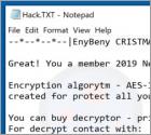EnyBeny CRISTMAS Ransomware