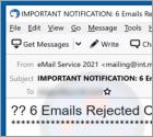 Emails Rejected On Admin Server Scam