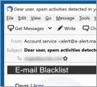 E-mail Blacklist Scam