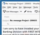 FIRST INTERNATIONAL BANK OF ISRAEL Email Scam
