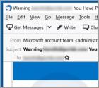 Microsoft Mailbox Sync Operation Has Failed Again Email Scam