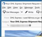 DHL Express Shipment Confirmation Email Scam