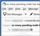 Download The Pending Mails Manually Email Scam