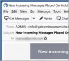 New Incoming Messages Placed On Hold Email Scam