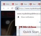 Mydesktopdefence.com Ads