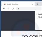 TO CONTINUE - ADD EXTENSION TO CHROME POP-UP Scam