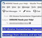 UN Ukraine Humanitarian Organization Email Scam