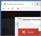 McAfee Total Protection - Your PC Might Be Infected With viruses! POP-UP Scam