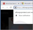 Allowpcprotect.com Ads