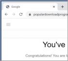 You've made the 16.39-billionth search! POP-UP Scam