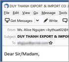 DUY THANH EXPORT Email Virus