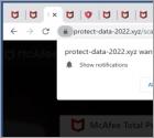 Protect-data-2022.xyz Ads