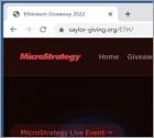 MicroStrategy Crypto Giveaway Scam