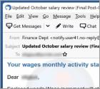 Your Wages Monthly Activity Statement Email Scam