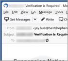 Suspension Notice Email Scam