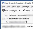 Order Information Email Scam