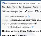 Mercedes-Benz Lottery Email Scam