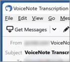 Voice Note Email Scam