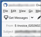 Automatically Generated Invoice Email Scam