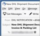 DHL - Shipment Designated Email Scam
