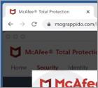 McAfee - A Virus Has Been Found On Your PC! POP-UP Scam