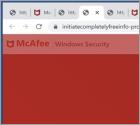 Your McAfee Subscription Is Out Of Date POP-UP Scam