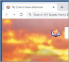 My Sports News Extension Browser Hijacker