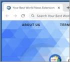 Your Best World News Extension Browser Hijacker