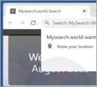Mysearch.world Browser Hijacker