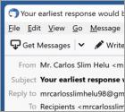 Carlos Slim Helu Charitable Foundation Email Scam