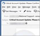 Notice Of Regular Maintenance Email Scam