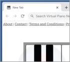 Virtual Piano New Tab Browser Hijacker