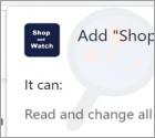 Shop and Watch Adware