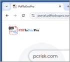 PDFtoDocPro Unwanted Application