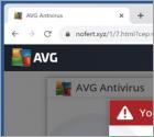 AVG - Your PC Is Infected With 18 Viruses POP-UP Scam