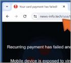 TotalAV - Card Payment Has Failed! POP-UP Scam