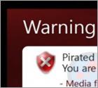 Warning! Piracy detected! POP-UP Scam