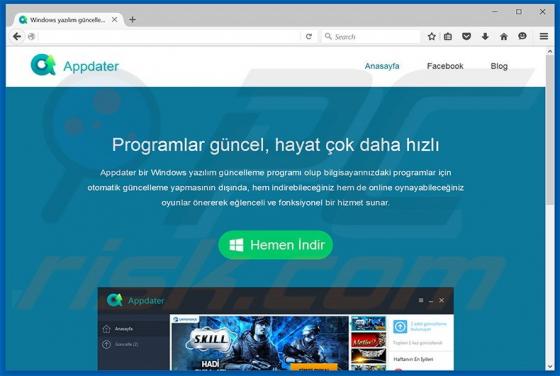 Appdater Adware