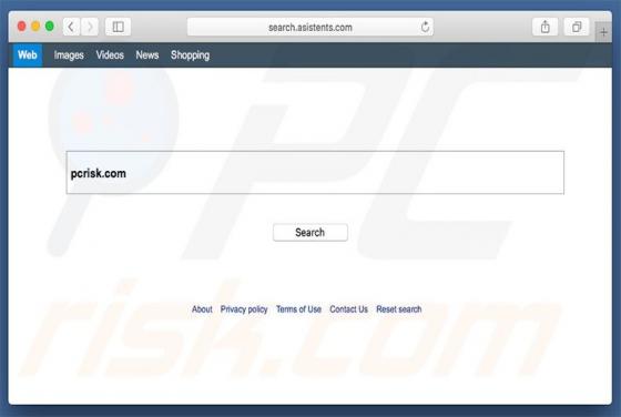 Search.asistents.com Redirect (Mac)