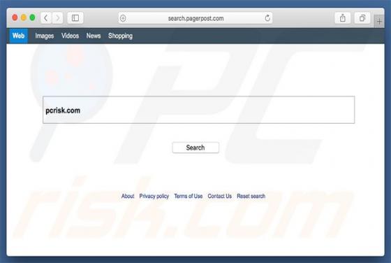 Search.pagerpost.com Redirect (Mac)