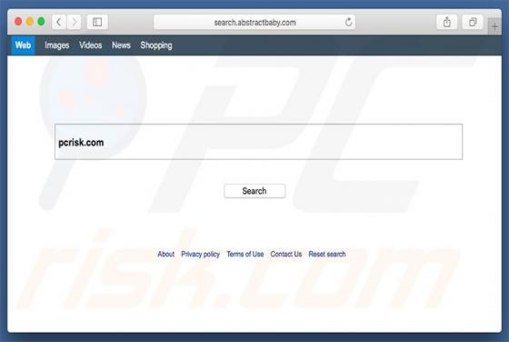 Search.abstractbaby.com Redirect (Mac)