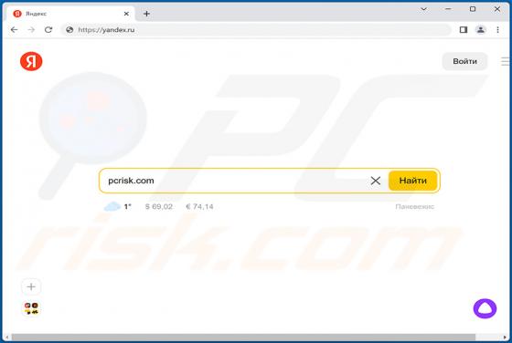 Yandex.ru Redirect