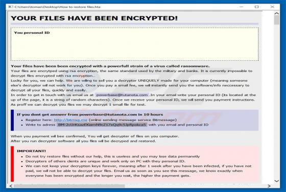 Purge (Globe) Ransomware [Updated]