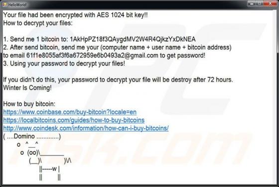 Domino Ransomware