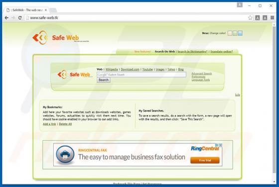 Safe-web.tk Redirect