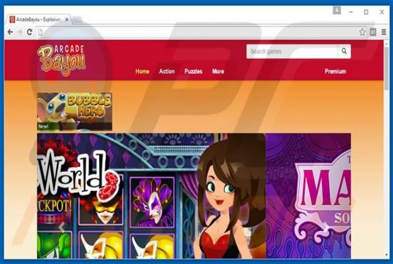 ArcadeBayou Adware