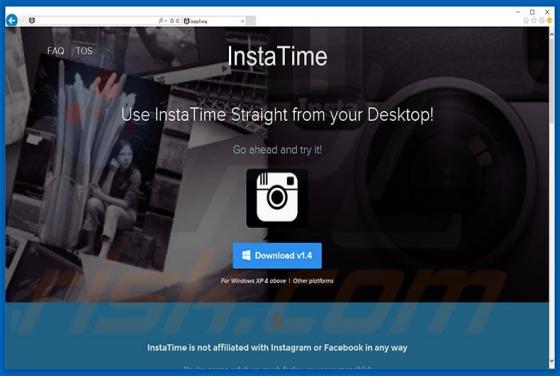InstaTime Adware