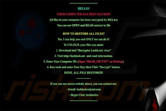 LockLock Ransomware