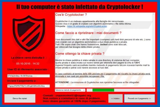CryptoLocker 5.1 Ransomware