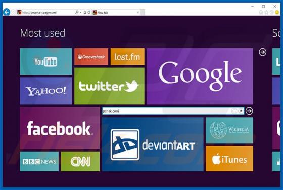 Pesonal-spage.com Redirect